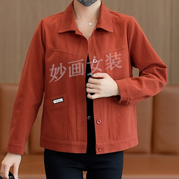 时尚水洗牛仔短外套女2025秋季新款宽松显瘦纯色百搭洋气夹克上衣|undefined