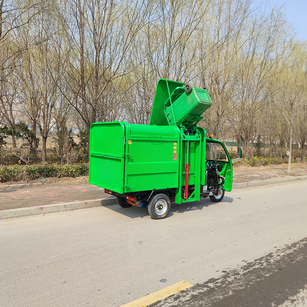 Time-saving and labor-saving electric three-wheel hanging bucket…