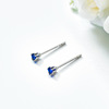 Plated white-royal blue