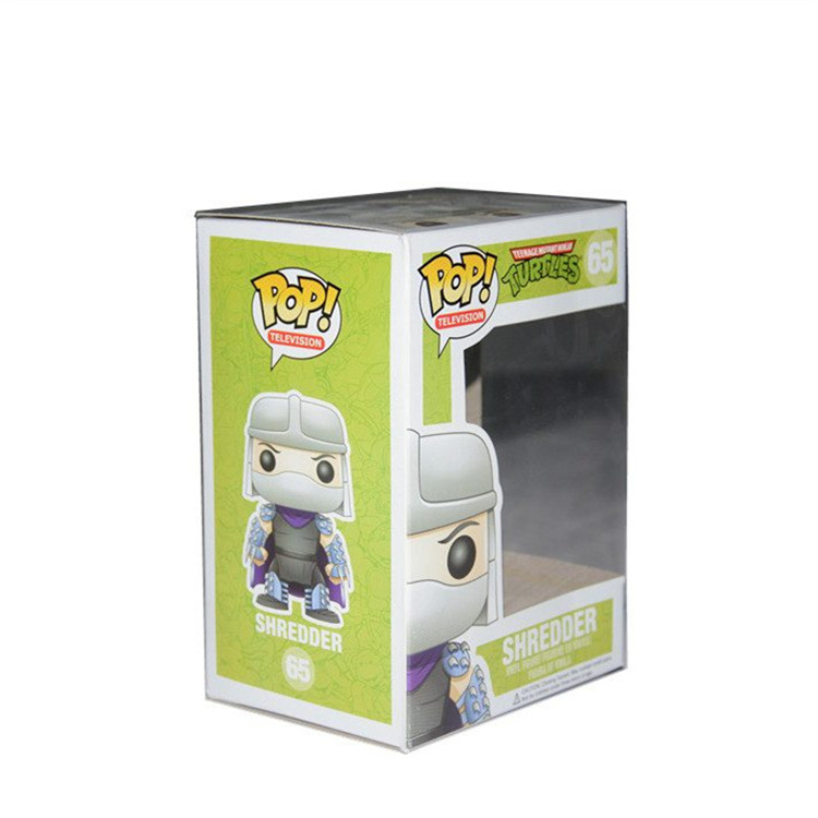 东莞恒缘彩盒厂 加厚白卡玩具包装加工折叠开盖透明窗口纸坑盒