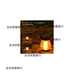 ✅LED户外露营灯帐篷灯跨境亚马逊营地灯防水大容量应急照明野营