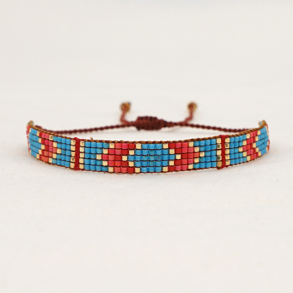 Fashion Geometric Miyuki Beads Woven Bracelet display picture 4