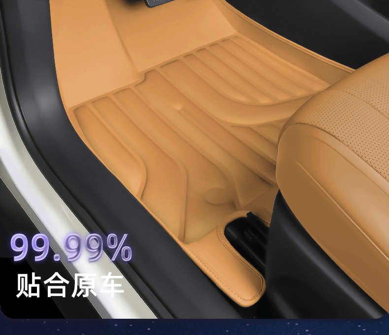 Geely Galaxy Pedal Star 8 Model-Specific Floor Mats, Dust-Proof Car Interior Accessories, Environmentally Friendly Double-Layer Anti-Slip