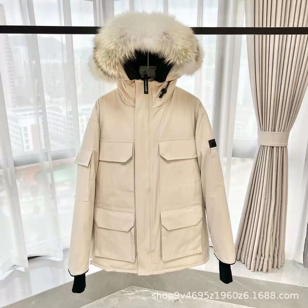 新款08款大鹅羽绒服加拿大同款男女士长外套远征款派克大衣2051MA