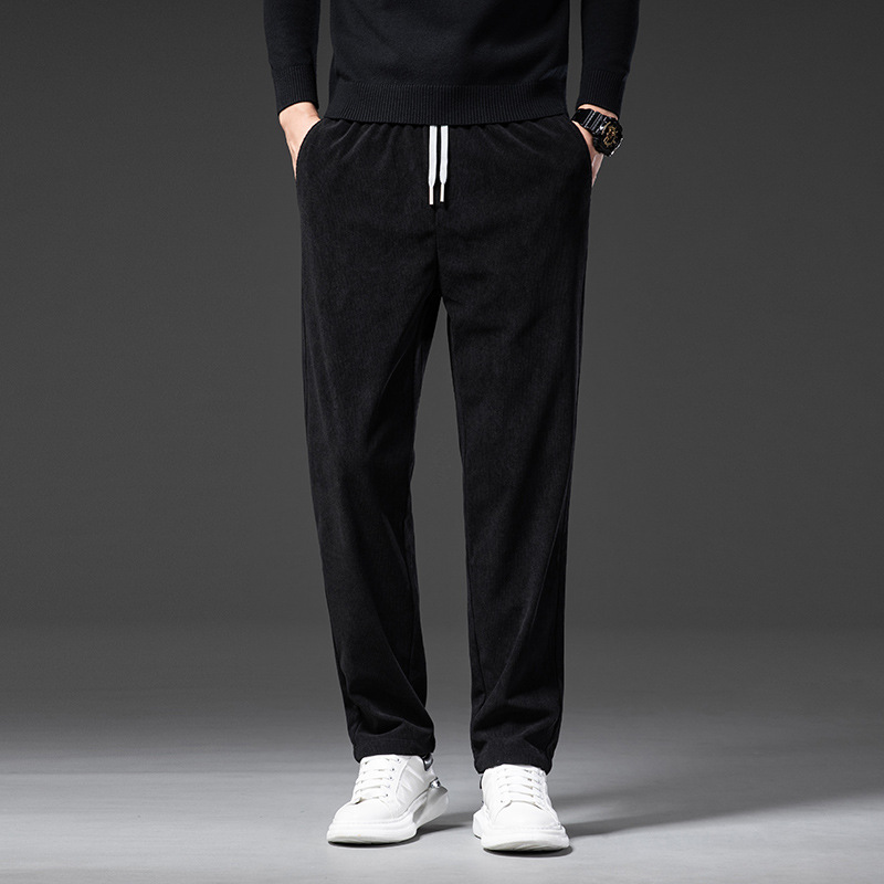 2023 primavera y otoño cómodos pantalones casuales de los hombres sueltos más tamaño PANA estiramiento pantalones de los hombres de una sola pieza entrega