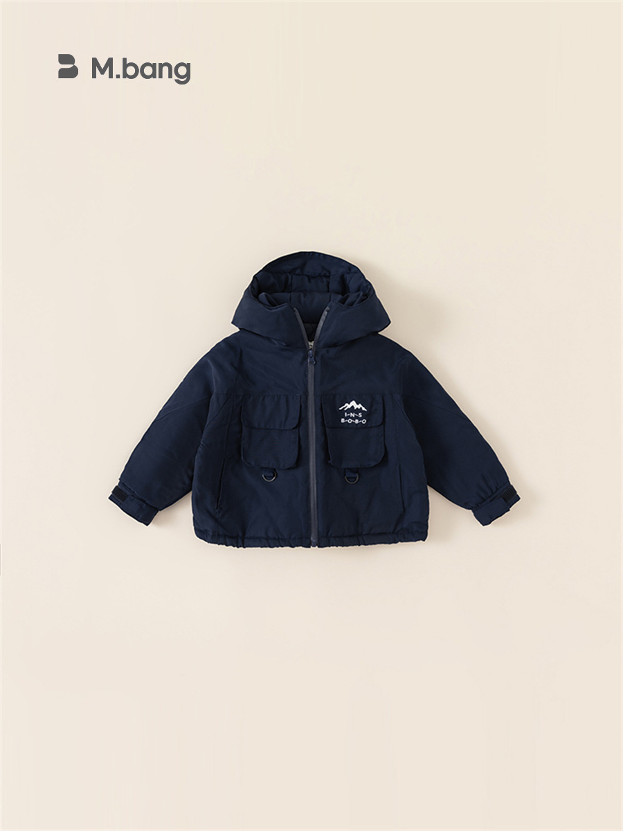 Babycity ropa de invierno para niños abrigo de algodón acolchado para niños Abrigo acolchado casual para niños ropa de invierno para bebés engrosada DY83013