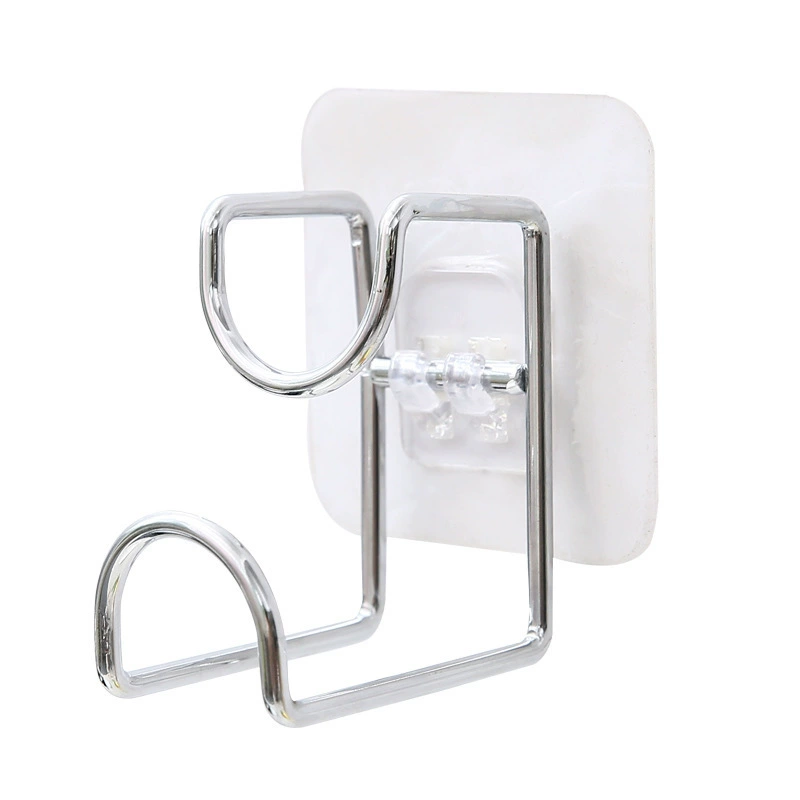 Xiaohe Wall-Mounted Washbasin Rack/Stand, Stainless Steel, Factory Direct, 7x7+ Transparent Rack or Brushed Gray Stand