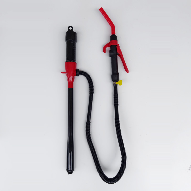 Electric oil pump, portable emergency oil extractor for vehicles, detachable battery-powered water pump, used for transferring gasoline and diesel, with suction hose