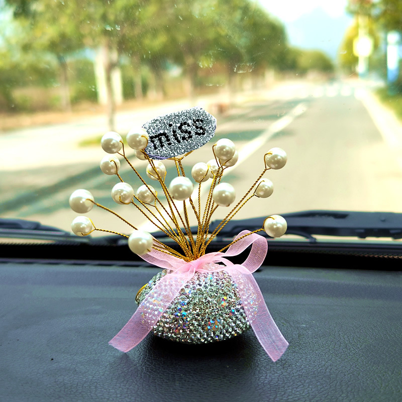 모조 진주 실버 싱글 미스