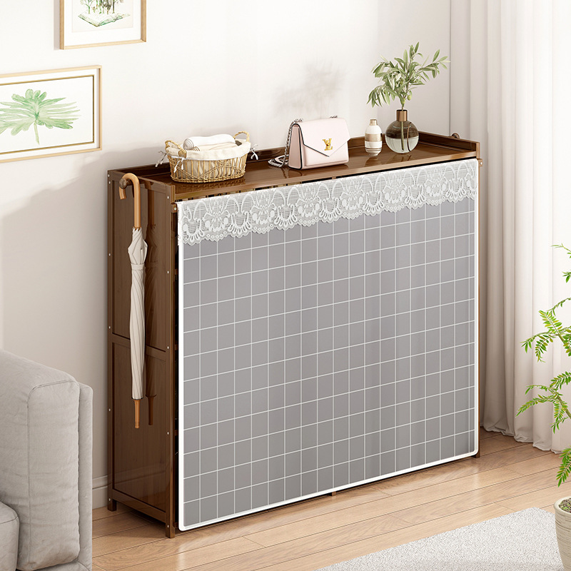 Simple zapato rack multi-capa de la puerta de almacenamiento artefacto económico estante estudiante dormitorio zapato gabinete ahorro de espacio