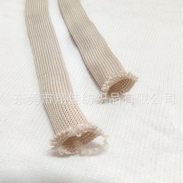 小圆筒织带 尼龙无弹空心织带  空心小圆筒罗纹带 小圆筒针织筒布
