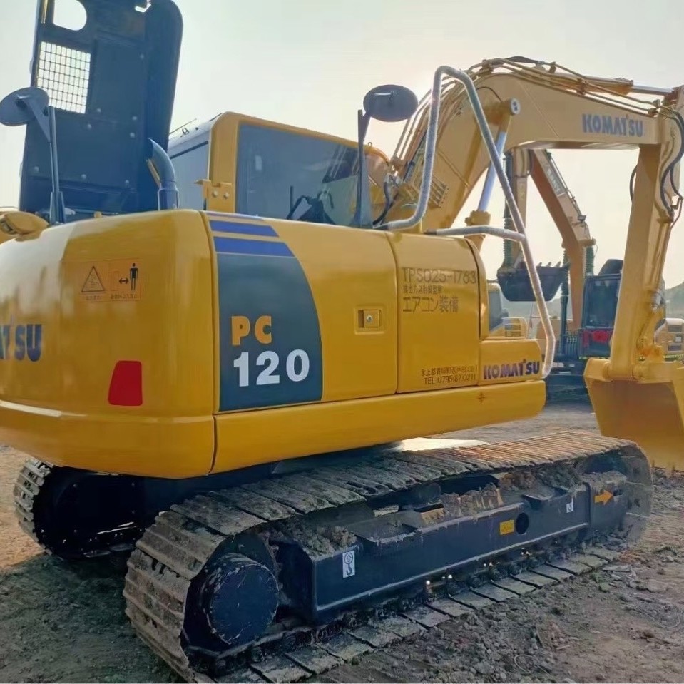 Excavadora de tierra pura de segunda mano 130 Komatsu 120 Excavadora para proporcionar exportación de línea especial de comercio exterior