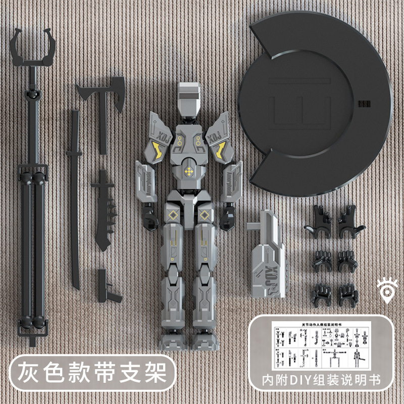 Juguete de modelo multiarticulable multi-mórfico transfronterizo ángel articulado humano descomprimido robot de quinta generación