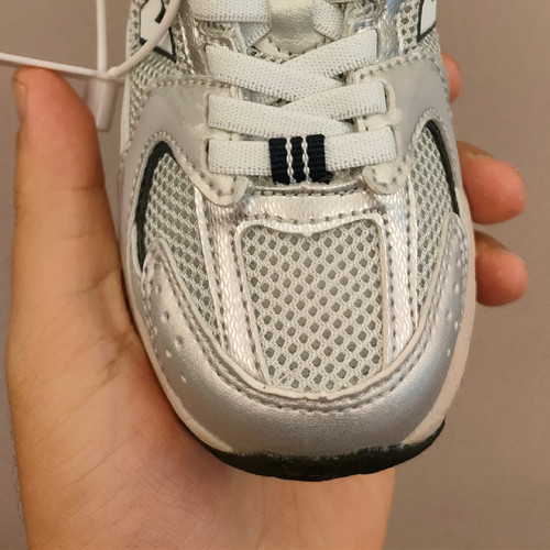 Putian children's shoes 530 sporty elastic leisure mesh trendy shoes NB school shoes for boys and girls, dropshipping one piece