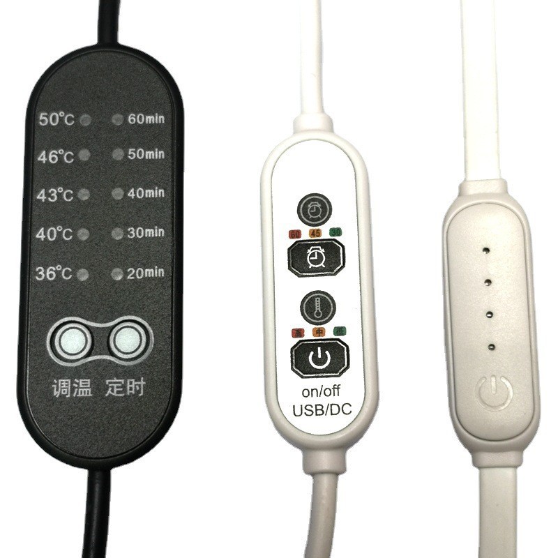 【源头工厂】直供眼罩控温用低压USB5V12V调速定时3档调温开关