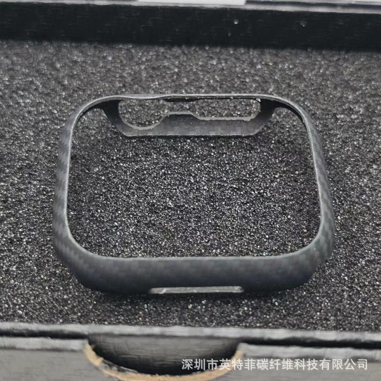 Aplicable a iWatch Apple Series8 reloj caso S7 ultra-Delgado 6 esmerilado S8 fibra de carbono 49 fibra de carbono aramida 45