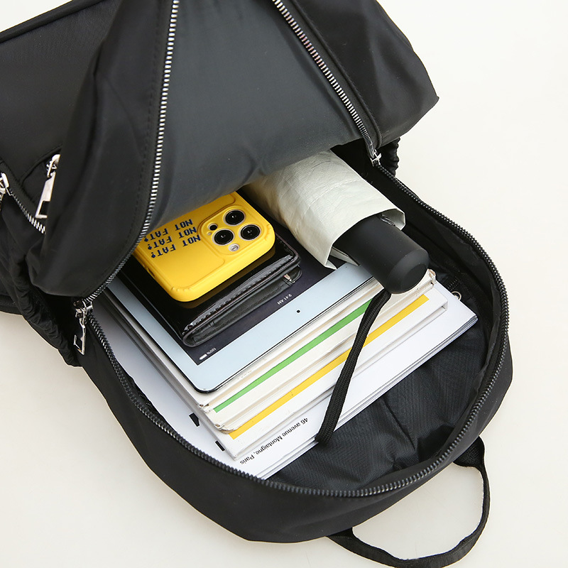 Mochila de mujer transfronteriza 2023 nueva gran capacidad impermeable ligero de mediana edad bolsa de madre coreana simple mochila coreana