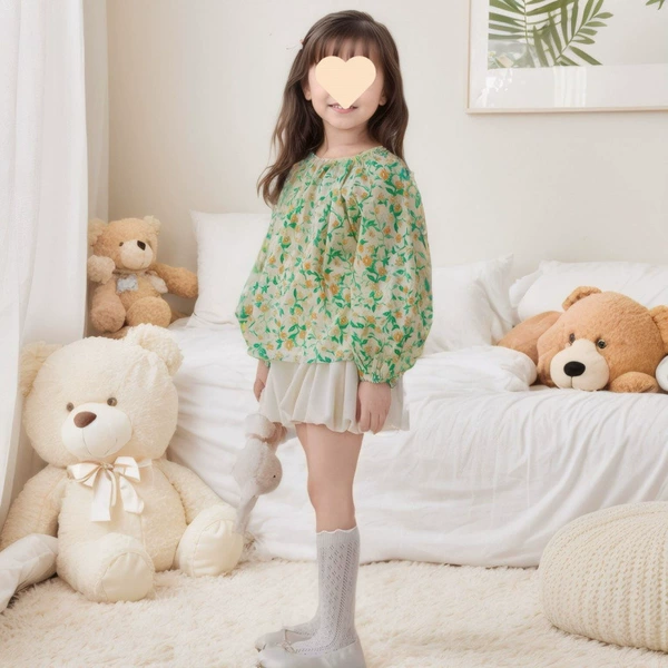 Green fresh doll