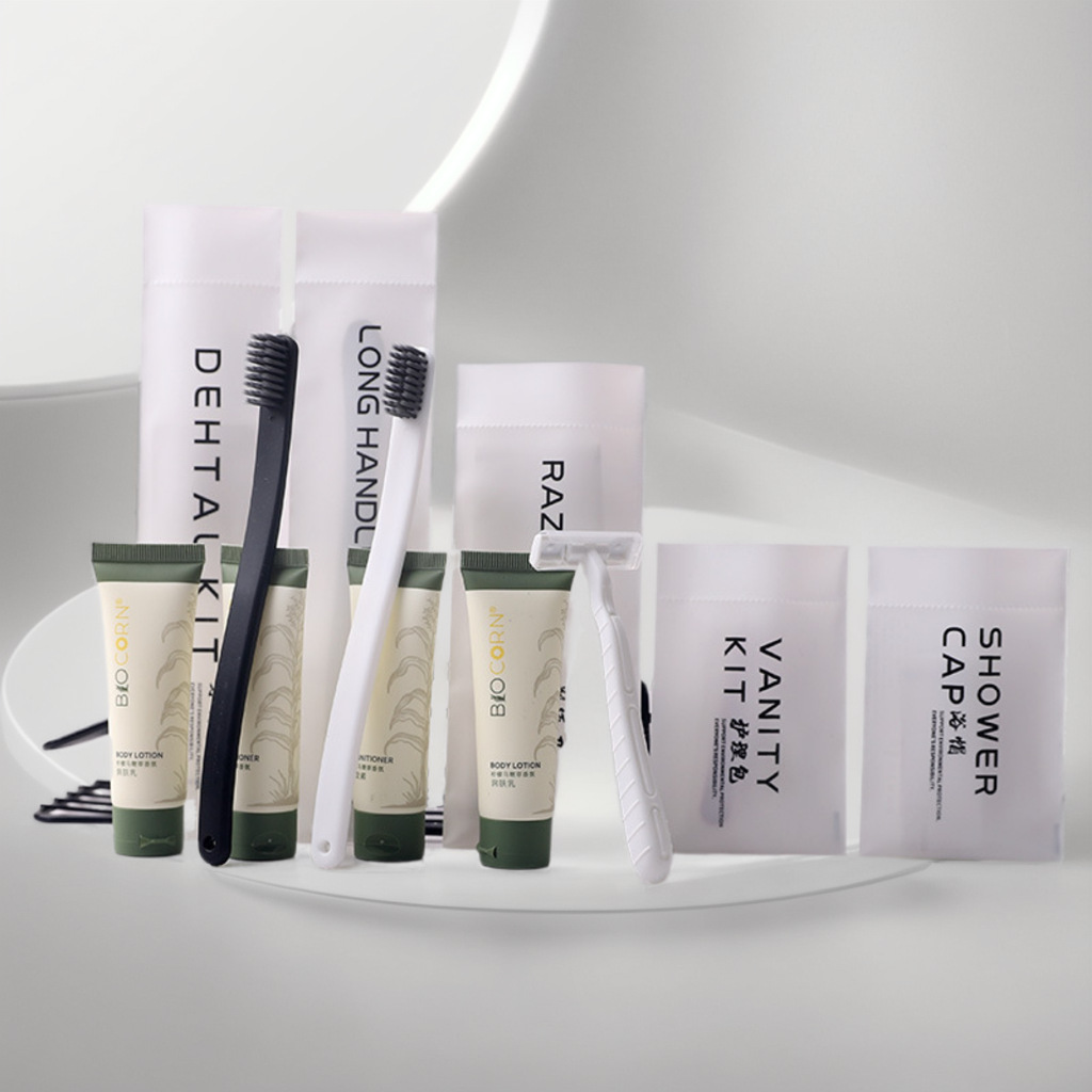 加厚白色软膜袋酒店宾馆一次性牙刷牙膏套装洗漱用品梳子民宿批发