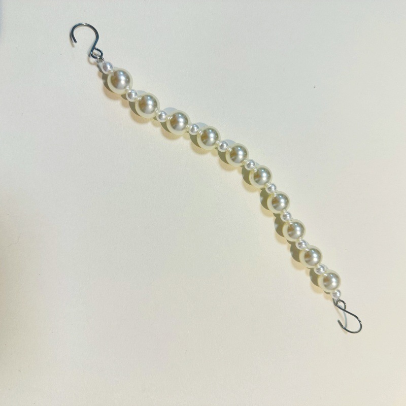 진주 크기, 전체 길이 22.5