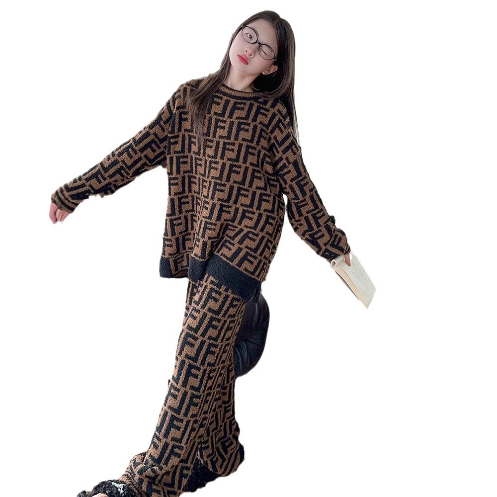 (2개) 소녀 하프 벨벳 파자마 2024 년 가을 겨울 새로운 어린이 소녀 큰 소년 소녀 코랄 벨벳 세련된 홈 옷