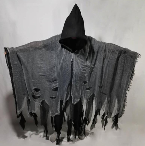Halloween cloak cloak cos adult and children zombie costume skull cloak props horror ghost road
