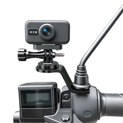 Jastour J1 Mini Electric Motorcycle Riding High-Definition Waterproof USB Driving Recorder 2K Universal Night Vision (Motorcycle driving recorder) - j1mini-2k-single-recording-acc-cable-card-not-included-rearview-mirror-bracket