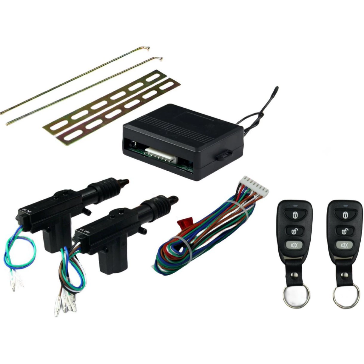 Центральная система замков с дистанционным управлением 24В с функцией мигающего предупреждения для крупных грузовиков, профессиональный производитель, стабильное и долговечное качество, интеллектуальная.