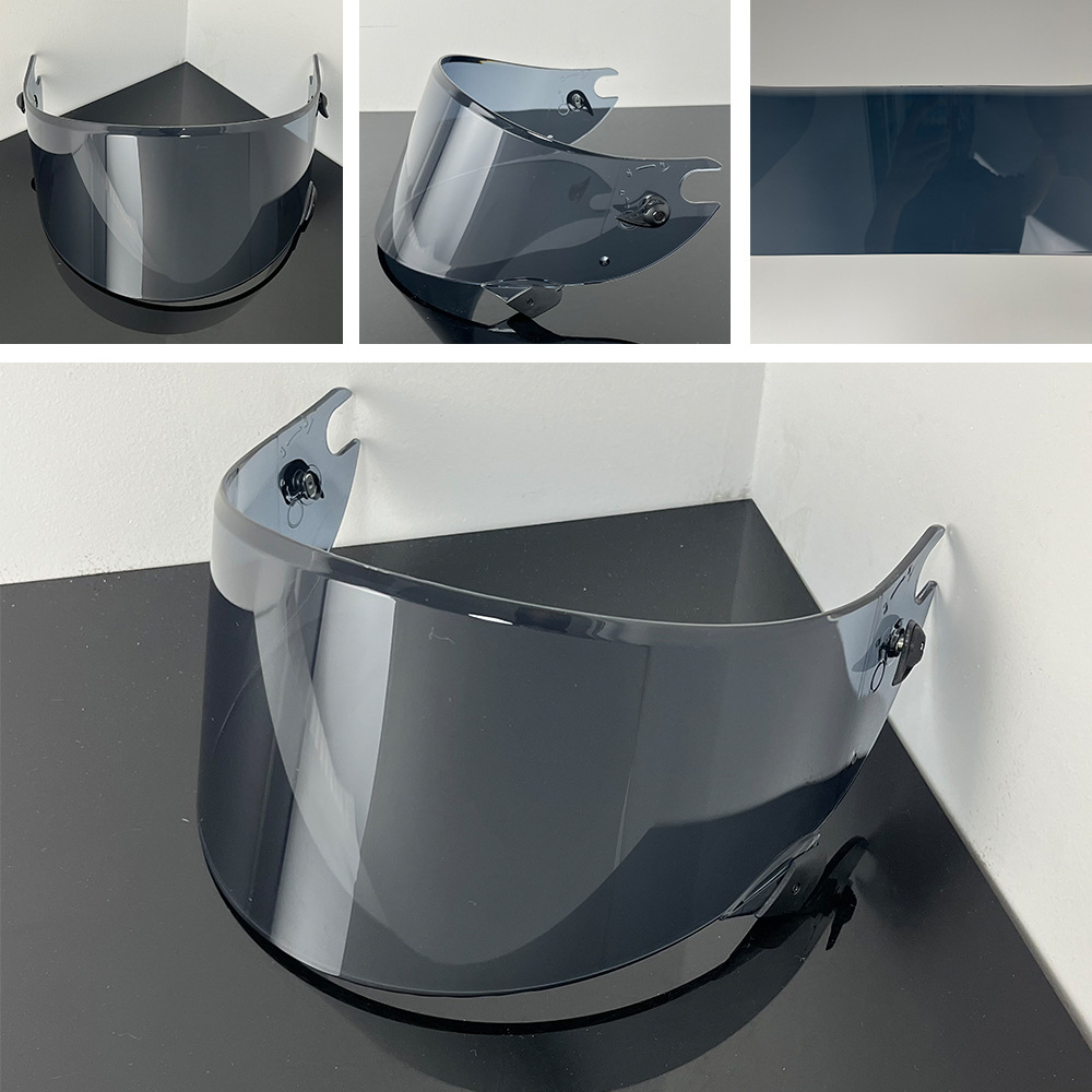 Helmet Lens Compatible with Race R Pro Gp/06, High-Definition Protective Mirror Lens, Windproof and Uv-Resistant