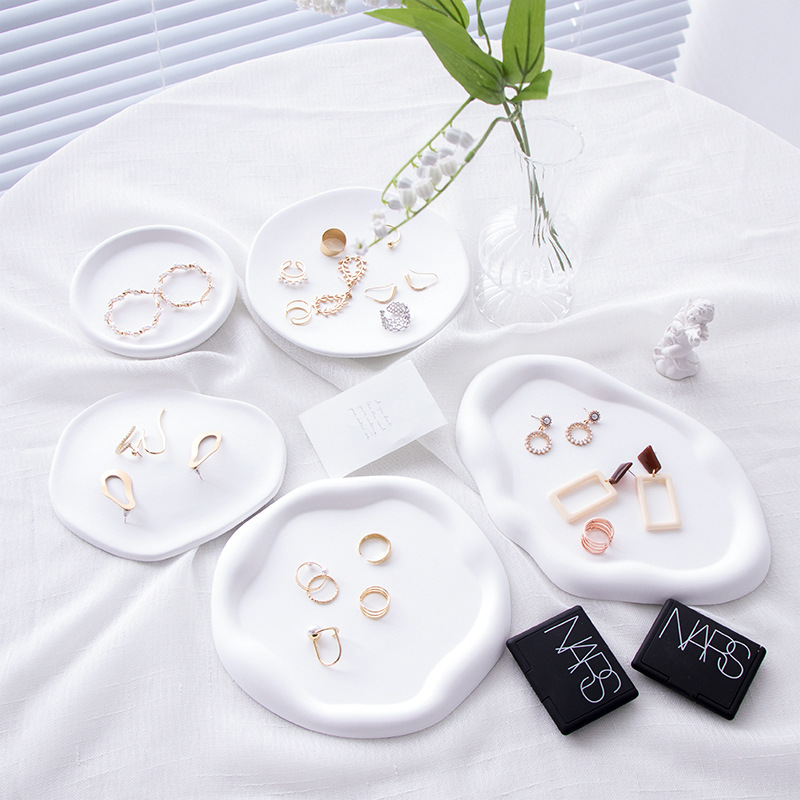 Irregular de forma especial placa foto accesorios en línea celebridad ins nube placa de yeso joyería cosméticos fotografía placa decorativa