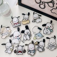 卡通帕恰狗支架适用任何手机气囊支架3m粘贴桌面懒人神器滴胶便携