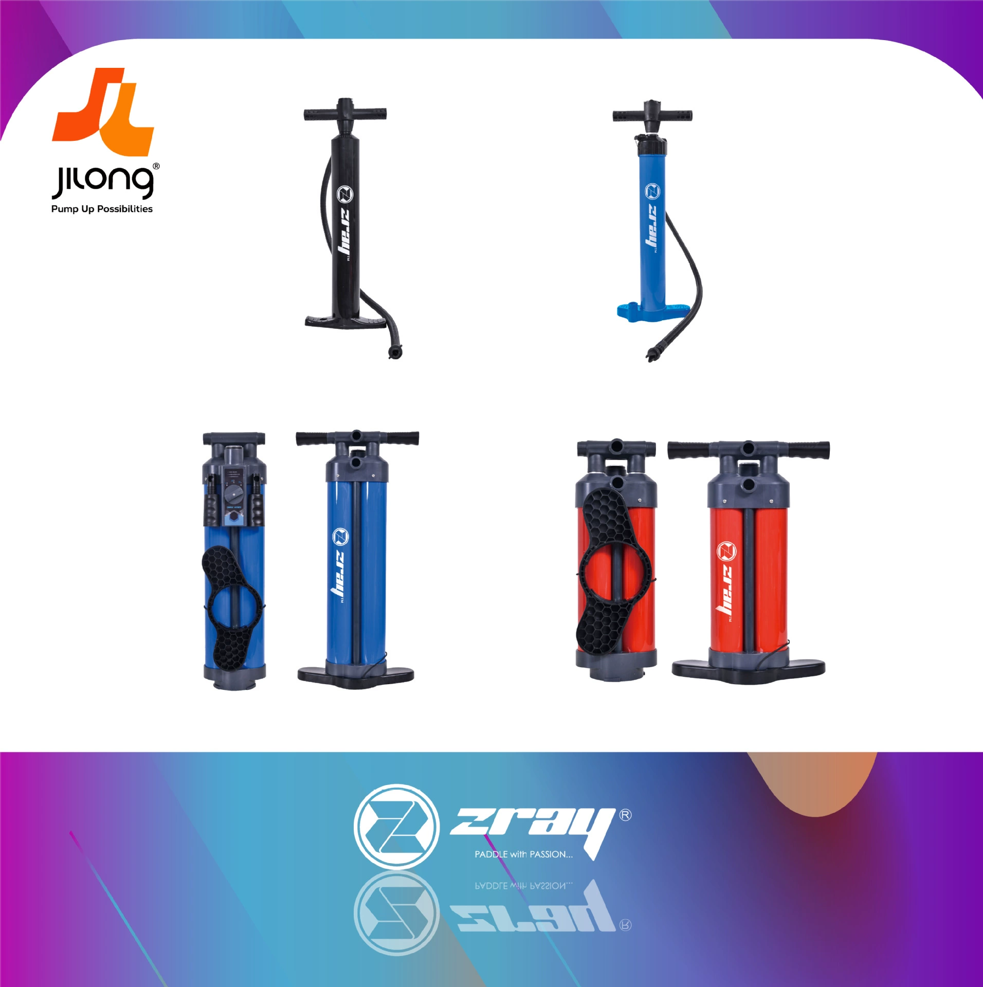 JILONG Прямая поставка с завода на открытом воздухе лодка каяк ручной насос прикуриватель sup ручной насос Надувная сумка для аксессуаров