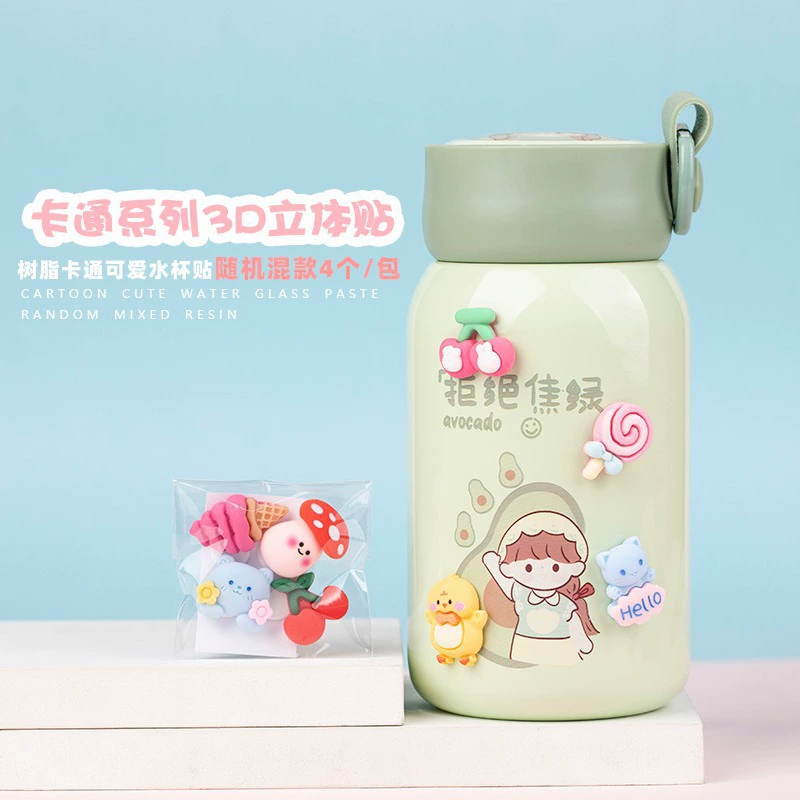 Three dimensional cartoon glass, accessories, phone case, 3D