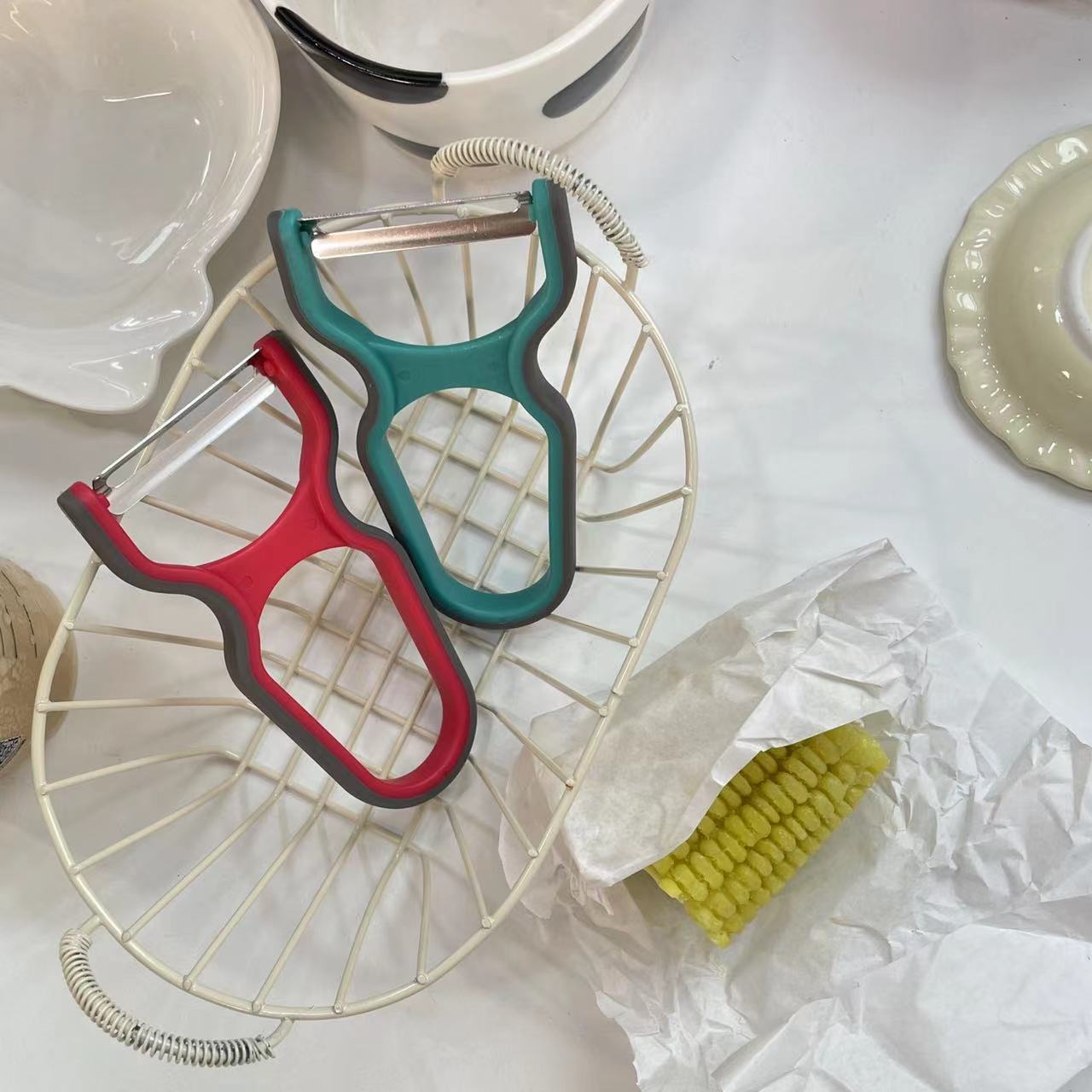 Hogar pelador melón y fruta pelador cocina multifunción patata pelador fruta pelador BH350