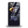 Apple, astronaut, painted poster, phone case, 14promax