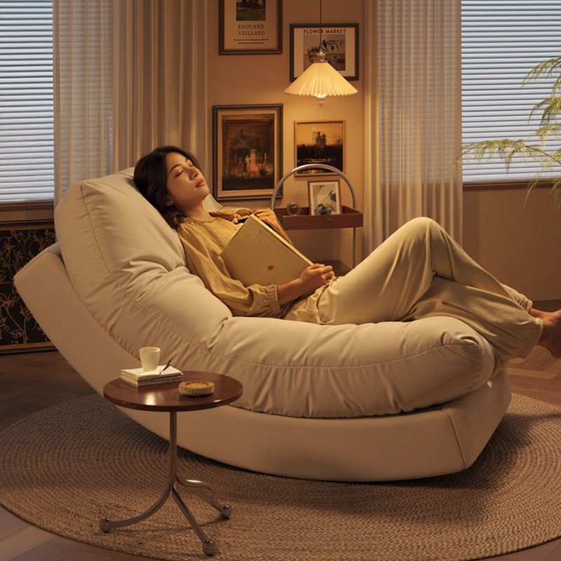 Silla de relajación, sofá de mecedora, silla de luna, sala de estar, silla para dormir, silla de relajación para adultos, balcón doméstico
