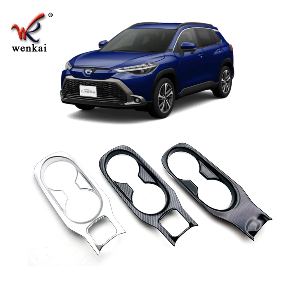 Toyota Corolla Cross üçün ön panel stəkan tutacağı dekor zolağı