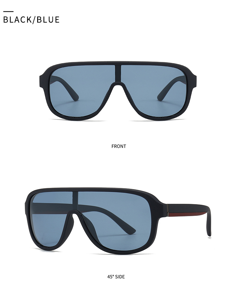 Men's Polarised Square Sunglasses Classic Driving Glasses_voghion.com