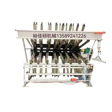 厂家供应全自动拼板机木工机械实木家具用翻转式气动液压拼板机