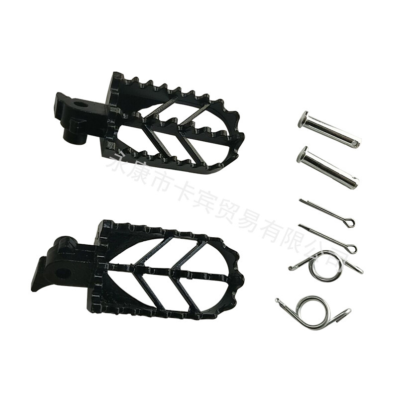 Factory supply off-road motorcycle cast steel pedal CRF50/70 Zhenglin bosur universal type