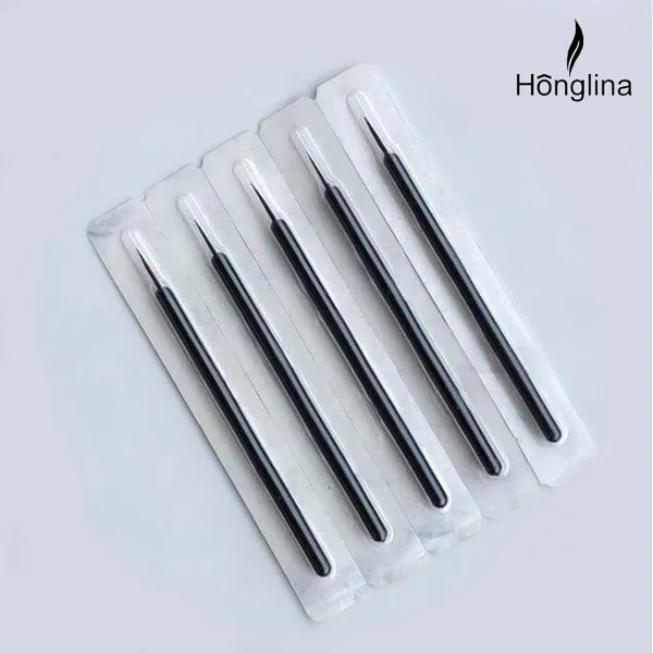 Factory direct supply disposable eyeliner brush very fine tip brush head makeup meticulous and easy to use