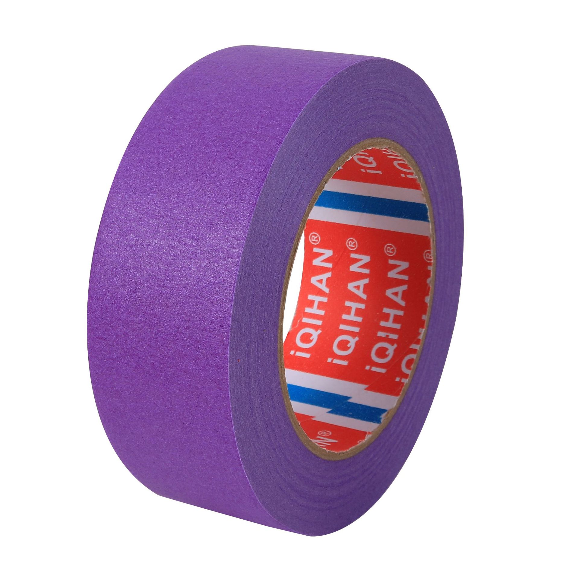 Cinta de texto de papel de enmascaramiento de color decoración interior cubierta del vehículo alto Adhesivo resistente a altas temperaturas cinta de papel de enmascaramiento sin costuras