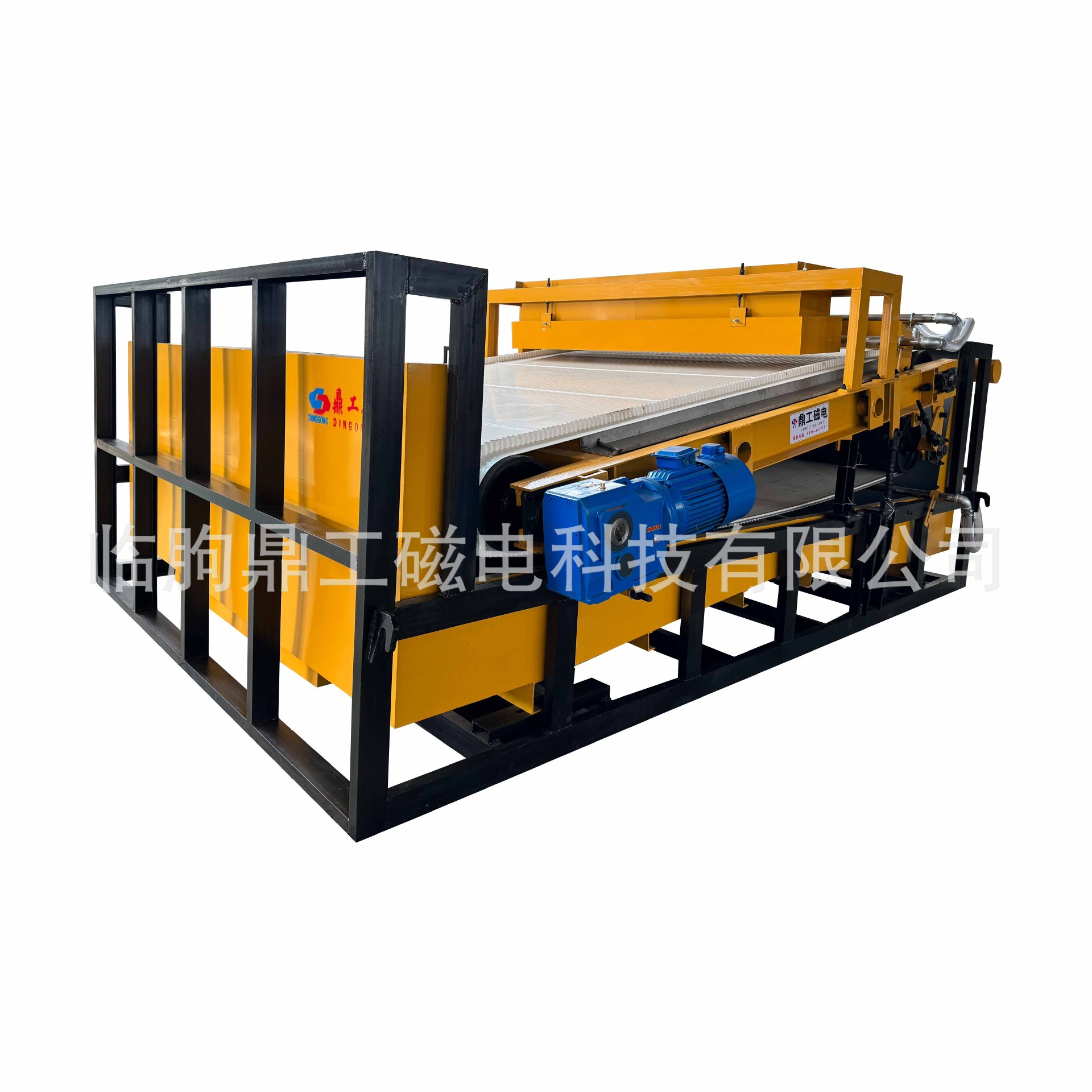 【赤铁矿磁选机】湿式磁选机磁场强度高 除铁效果好处理量大