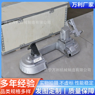 Pneumatic Band Saw Mine Non Spark Cutting Fdj Pneumatic Saw Rail Machine Pneumatic Steel Rail Belt Cutting Machine Customized