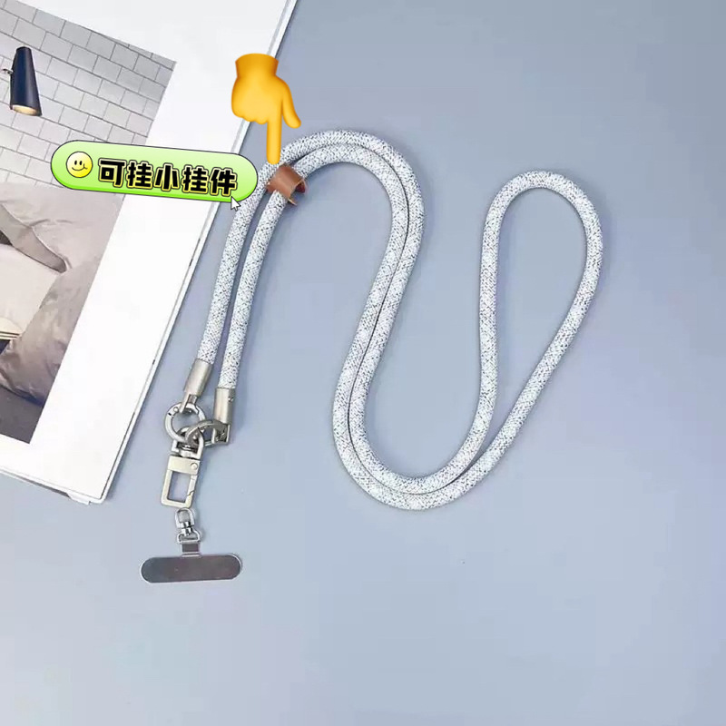 手机挂绳解放双手高质感挂绳结实耐用防丢手提挂脖斜挎手机链女防|undefined