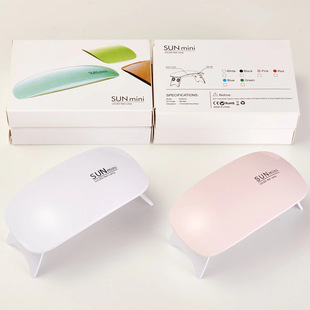 Small nail lamp Mini Mouse lamp Nail Polish glue baking lamp phototherapy machine handheld nail UV lamp SUNMINI