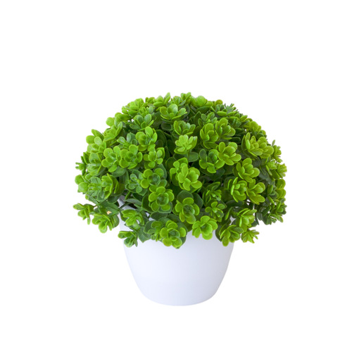 Simulated plant bonsai, desktop artificial flowers, plant ornaments, flower balls, grass ball potted plants, home decoration ornaments
