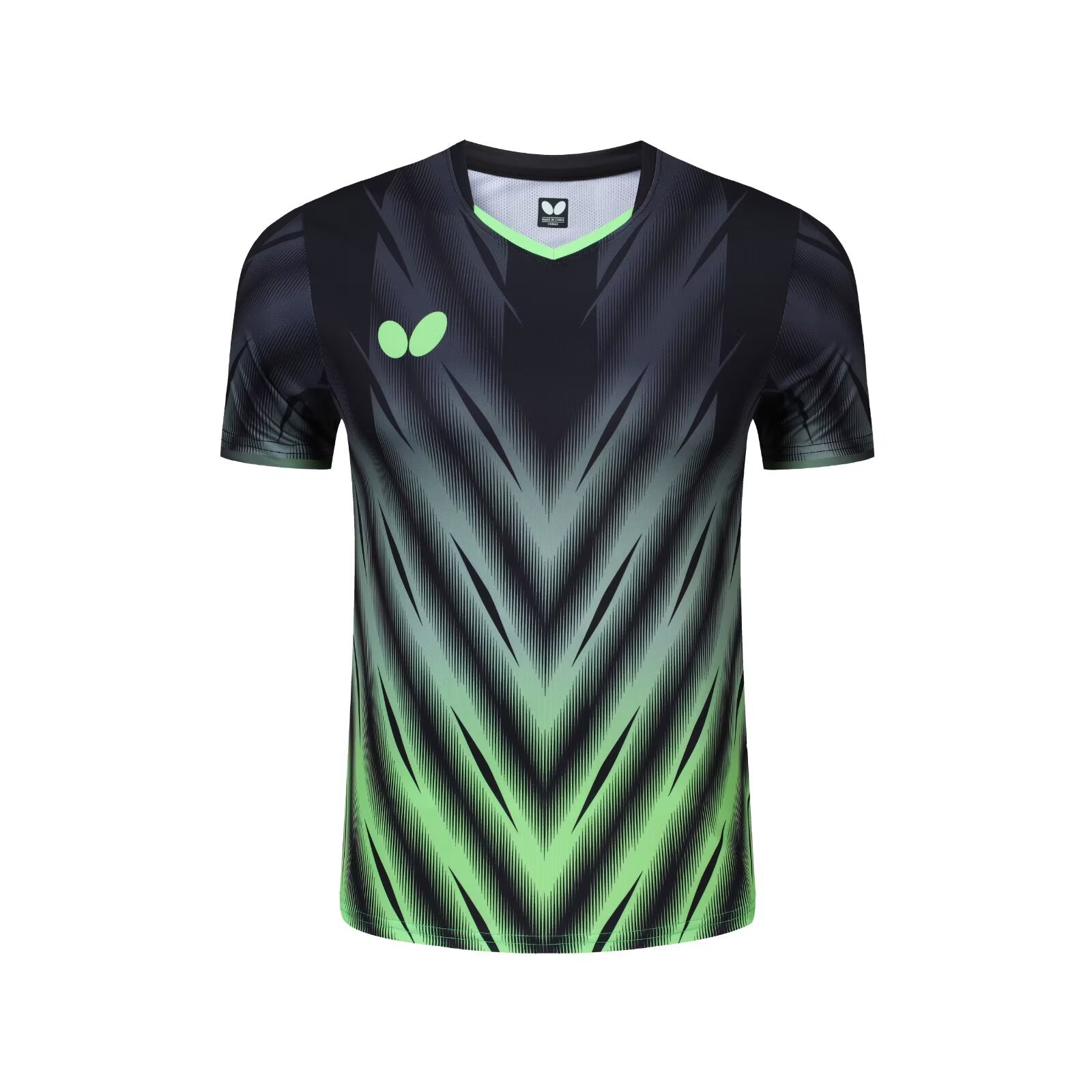 25 mariposa ropa de tenis de mesa rápida secado transpirable ropa de entrenamiento para hombres y mujeres juegos de tenis de mesa ropa deportiva impresa compra de grupo