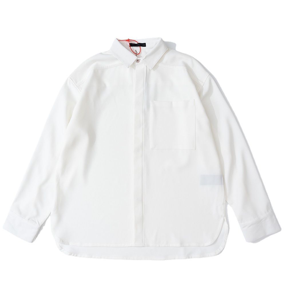 TEMOR DE DIOS FOG séptima temporada 7 línea principal gran bolsillo calle perfil corte camisa casual de los hombres