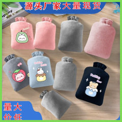 お腹に温めるかわいいぬいぐるみの大きな湯たんぽ、腰に温めるPVC充填の防爆大型ハンドウォーマー